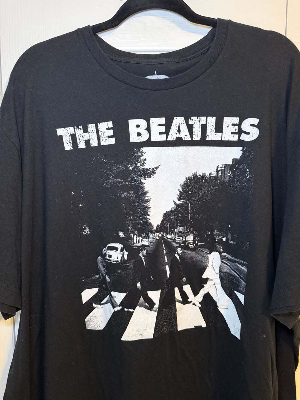 The Beatles Abbey Road T-Shirt Size 3XLT Black Band Graphic Tee